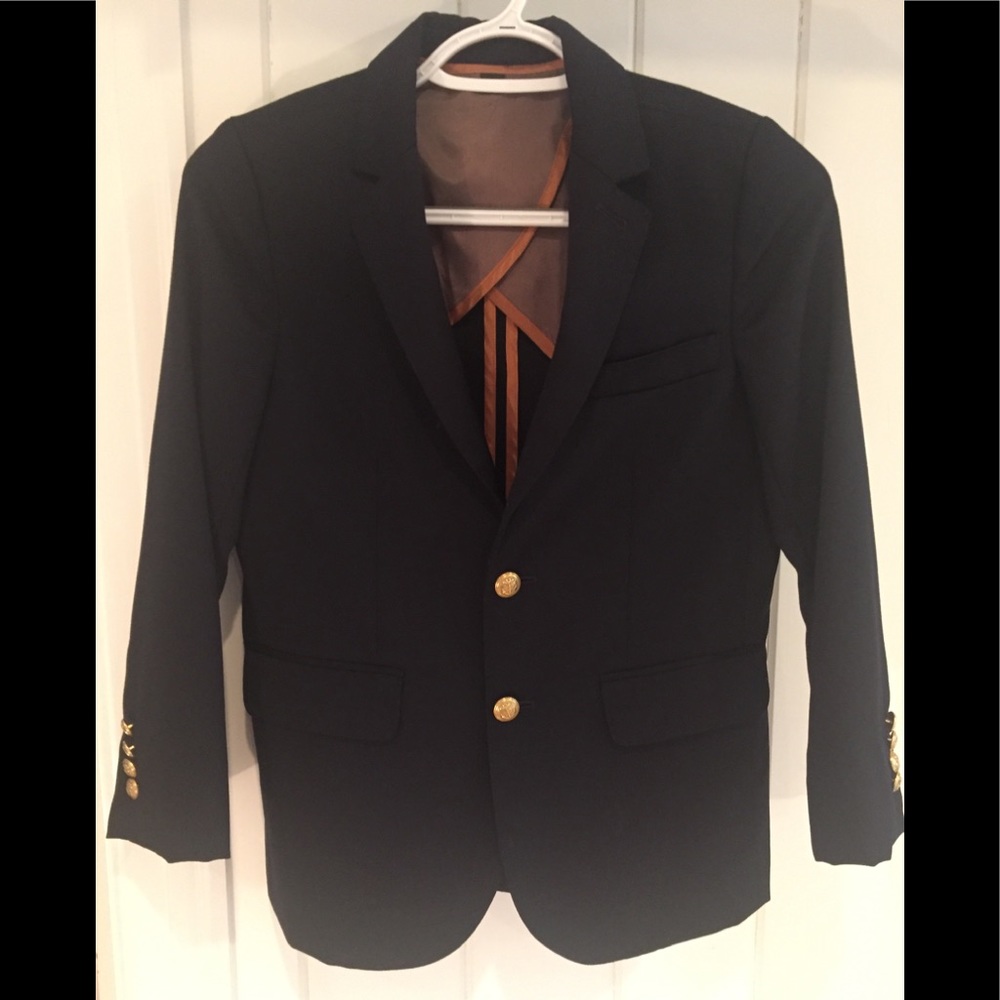 Boys j.crew (crewcuts)  navy blazer